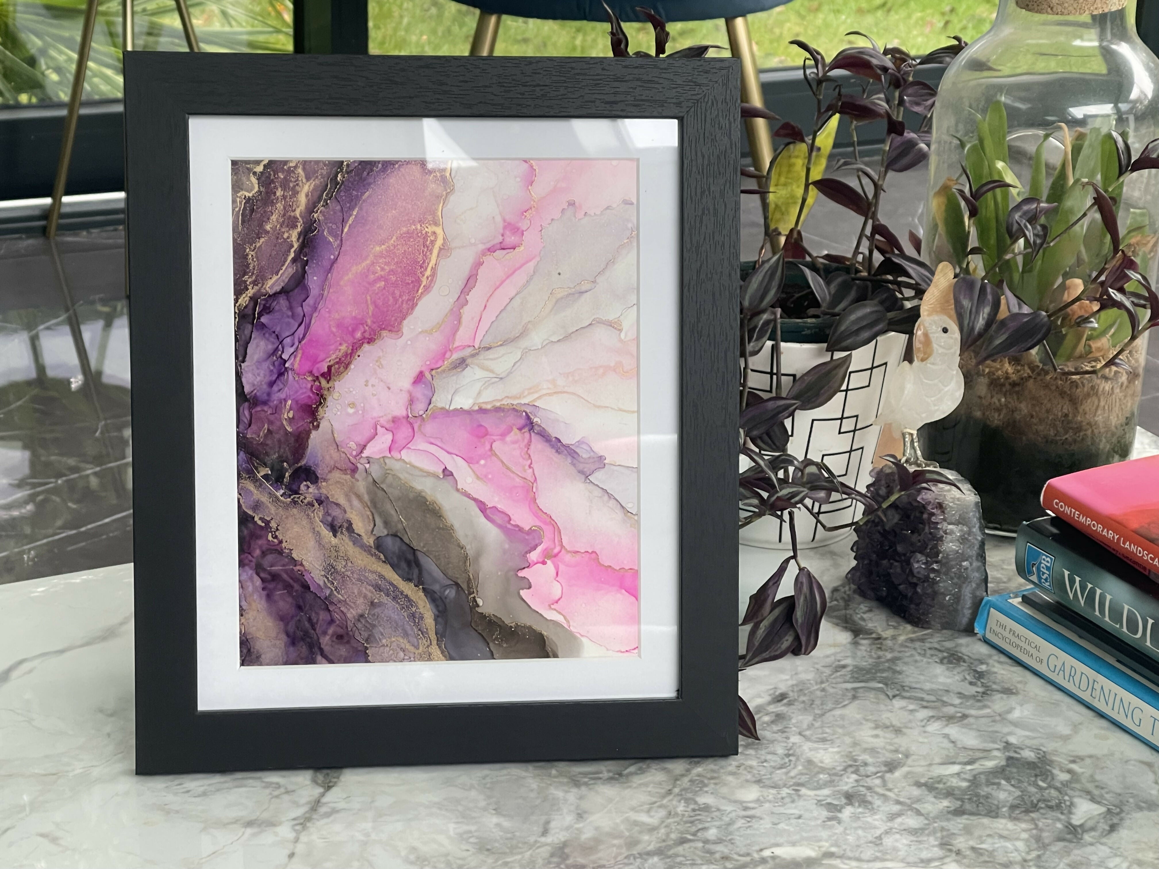 Pink Party - Original Abstract Painting