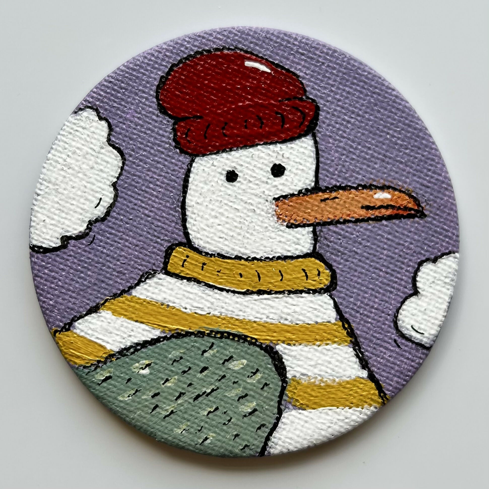 Animal Portrait Magnets Original Artwork