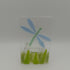 Fused Glass Dragonfly Tealight Holder