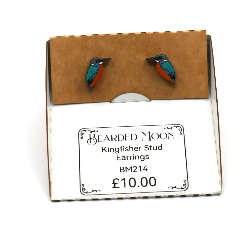 Kingfisher Stud Earrings