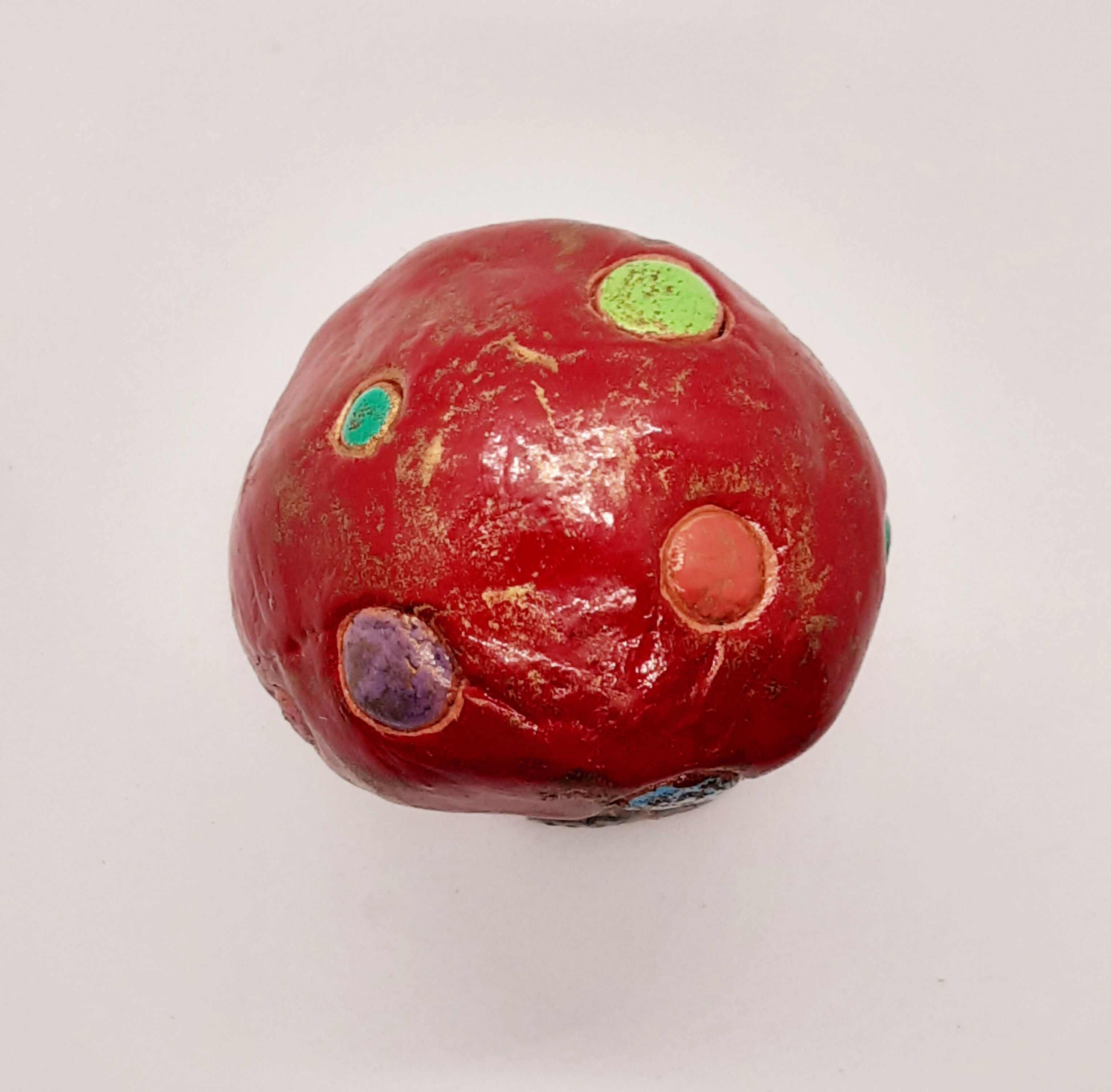 Clay Toadstool Ornament