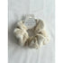 Cream/Beige Gingham Towel Scrunchie