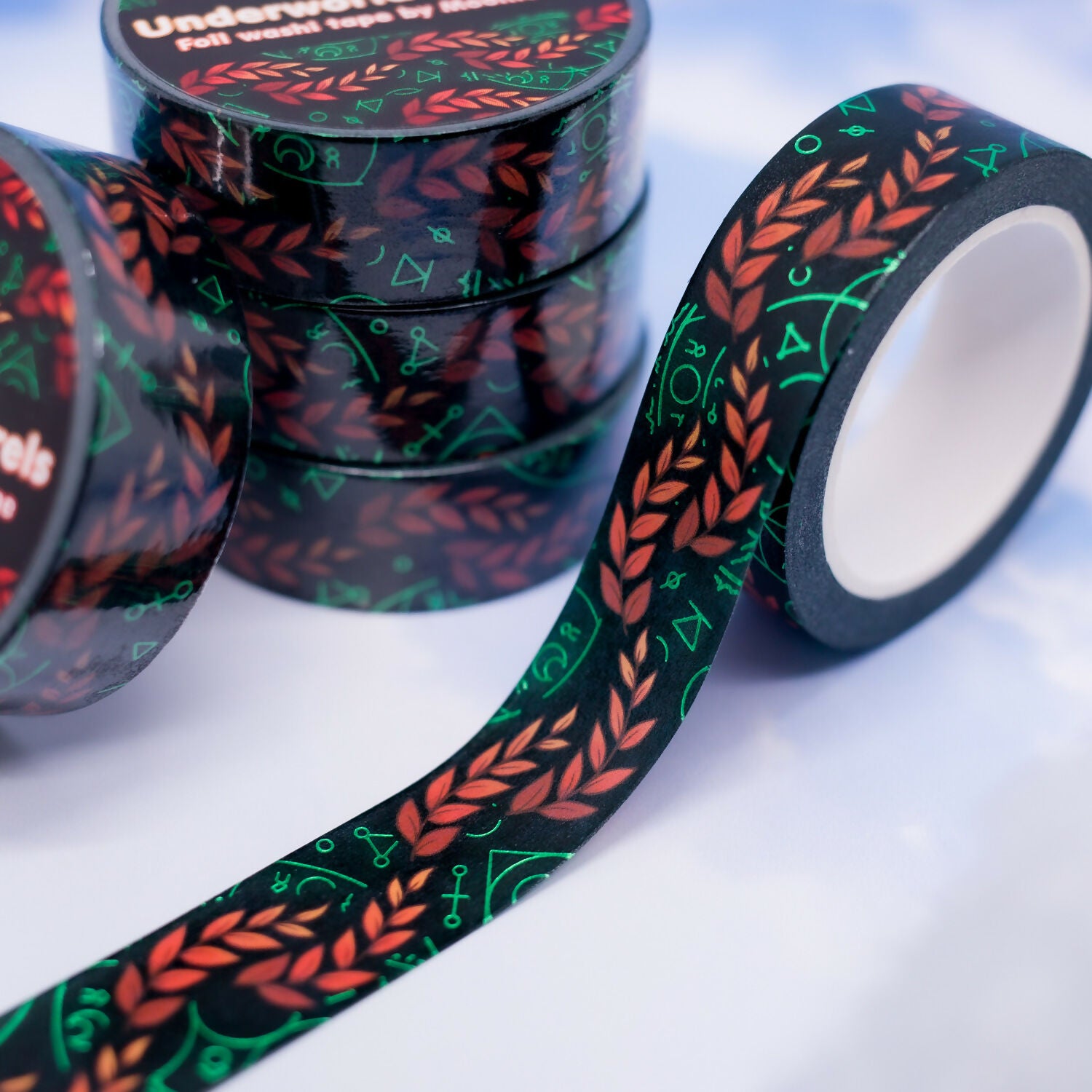 Washi Tape - Underworld Laurels