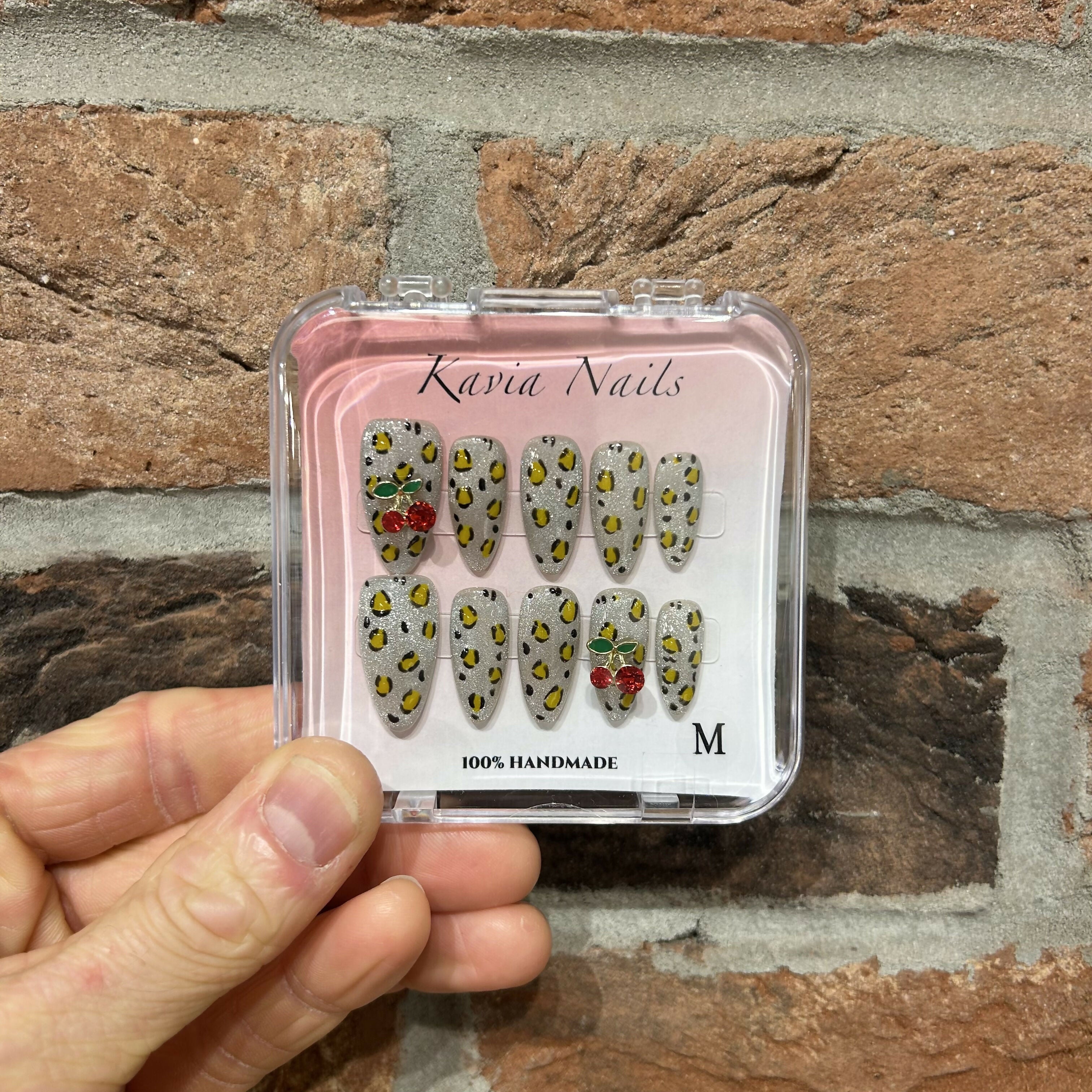 Leopard Print - Handmade Press On Nails