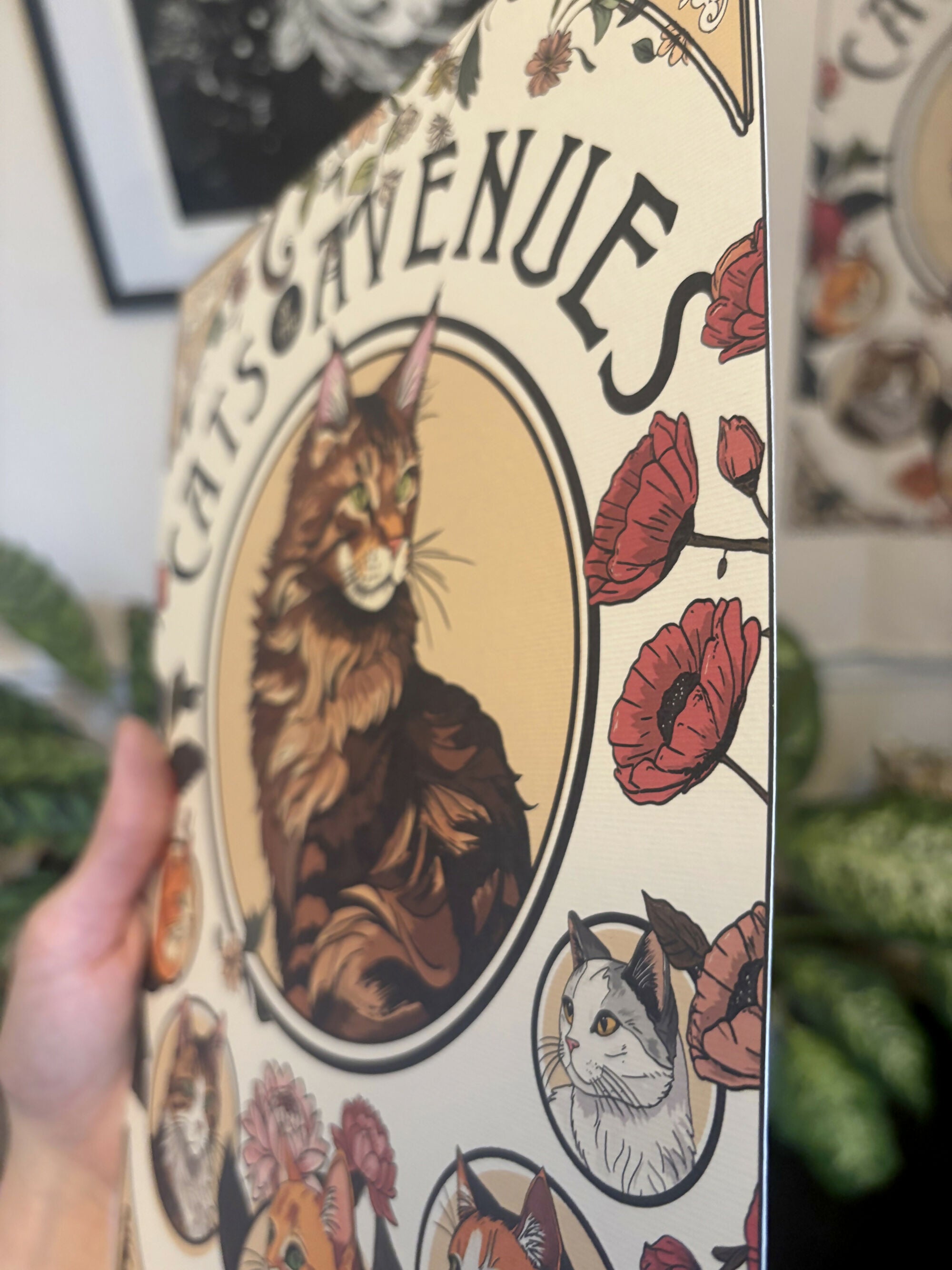 Hull Cats of the Avenues A4 Art Print