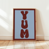 Yum Food Print