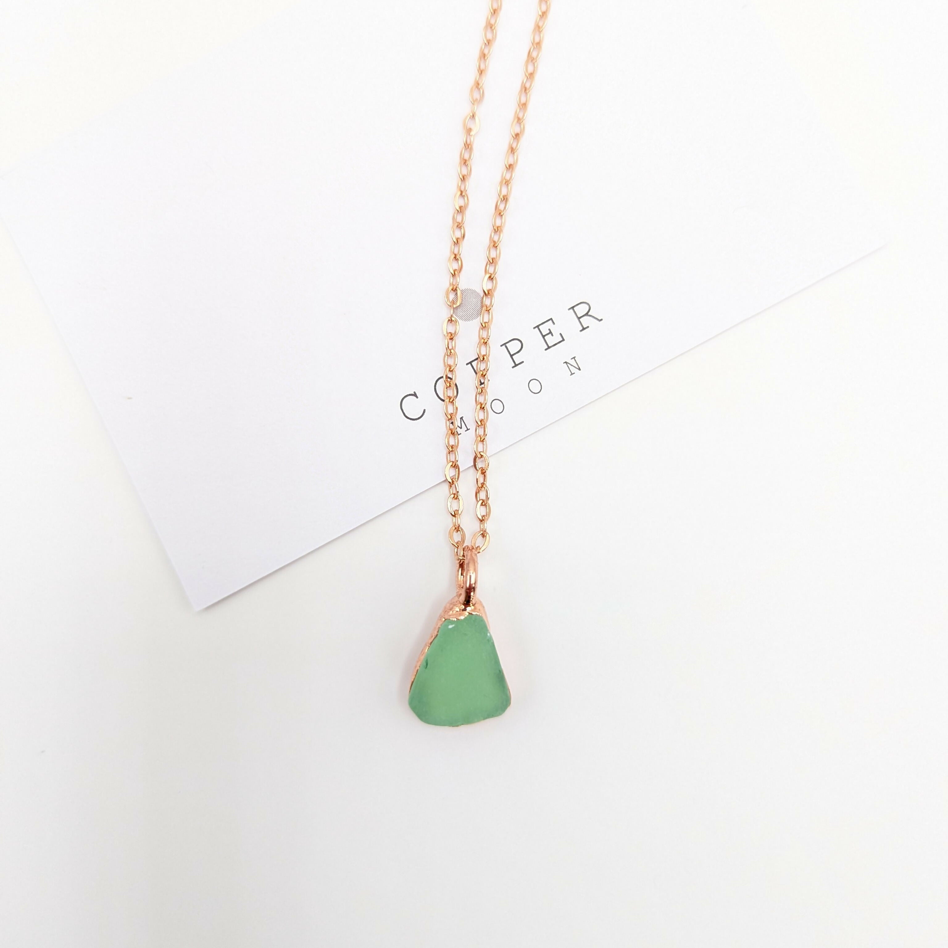 Seaglass Drop Necklace