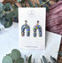 Funky Pattern Collection - Arch Polymer Clay Earrings