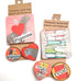 Upcycled Magnet and Badge Set