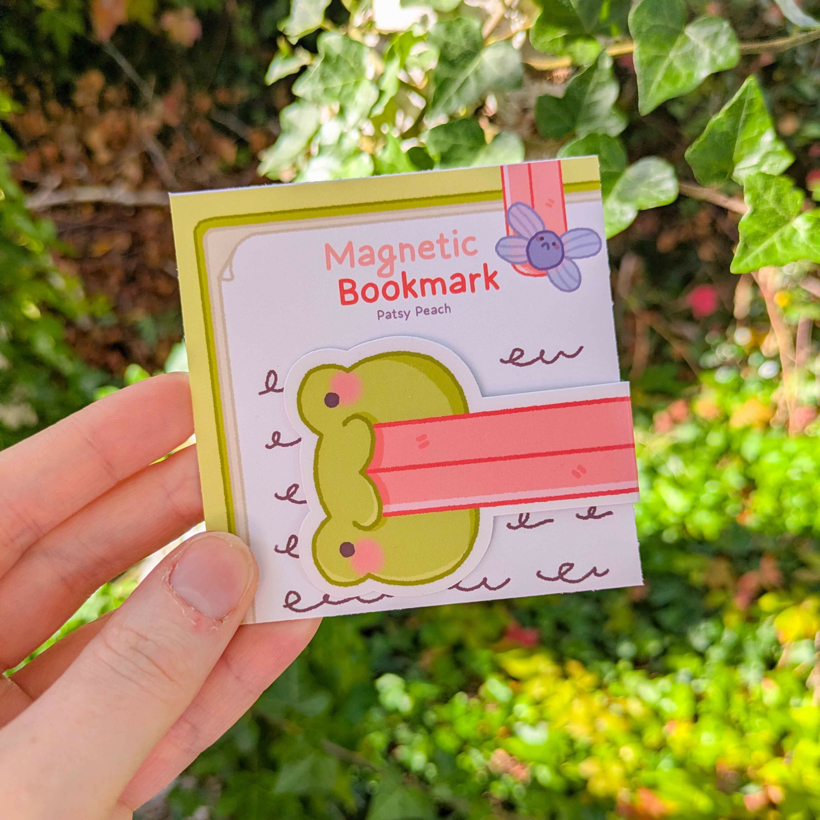 Tasty Frog - Magnetic Bookmark