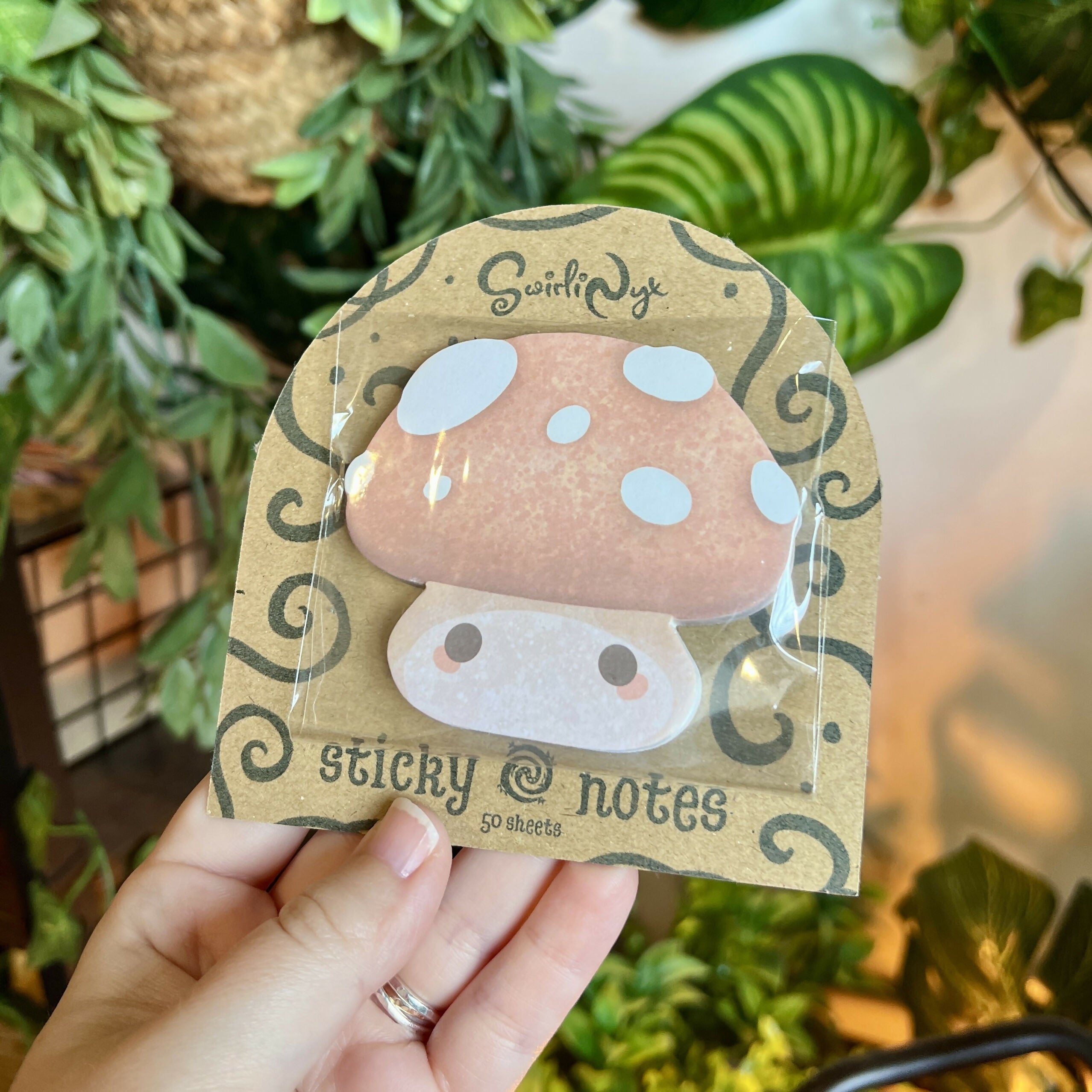 Mushroom Guy Sticky Notes