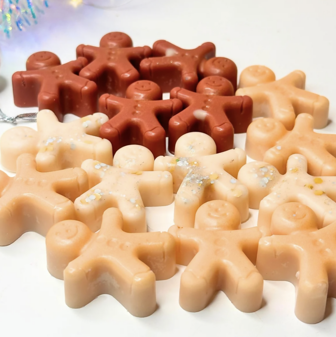 Mrs Claus' Kitchen - Ginger, Cinnamon & Brown Sugar Fragranced Vegan Wax Melt Shapes