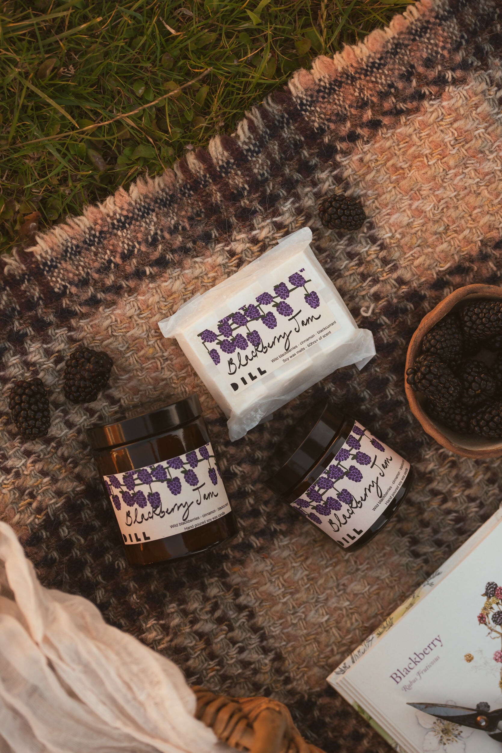 Blackberry Jam - Soy Wax Melt Snap Bar