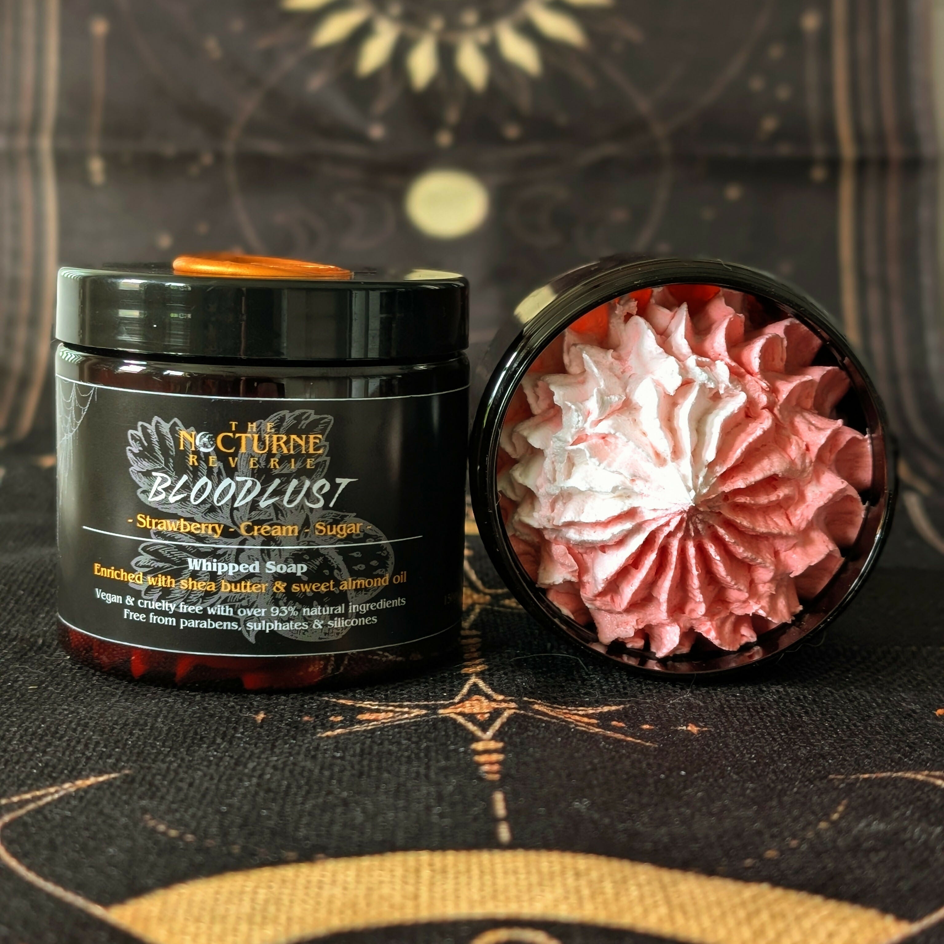 Strawberries & Cream Whipped Soap