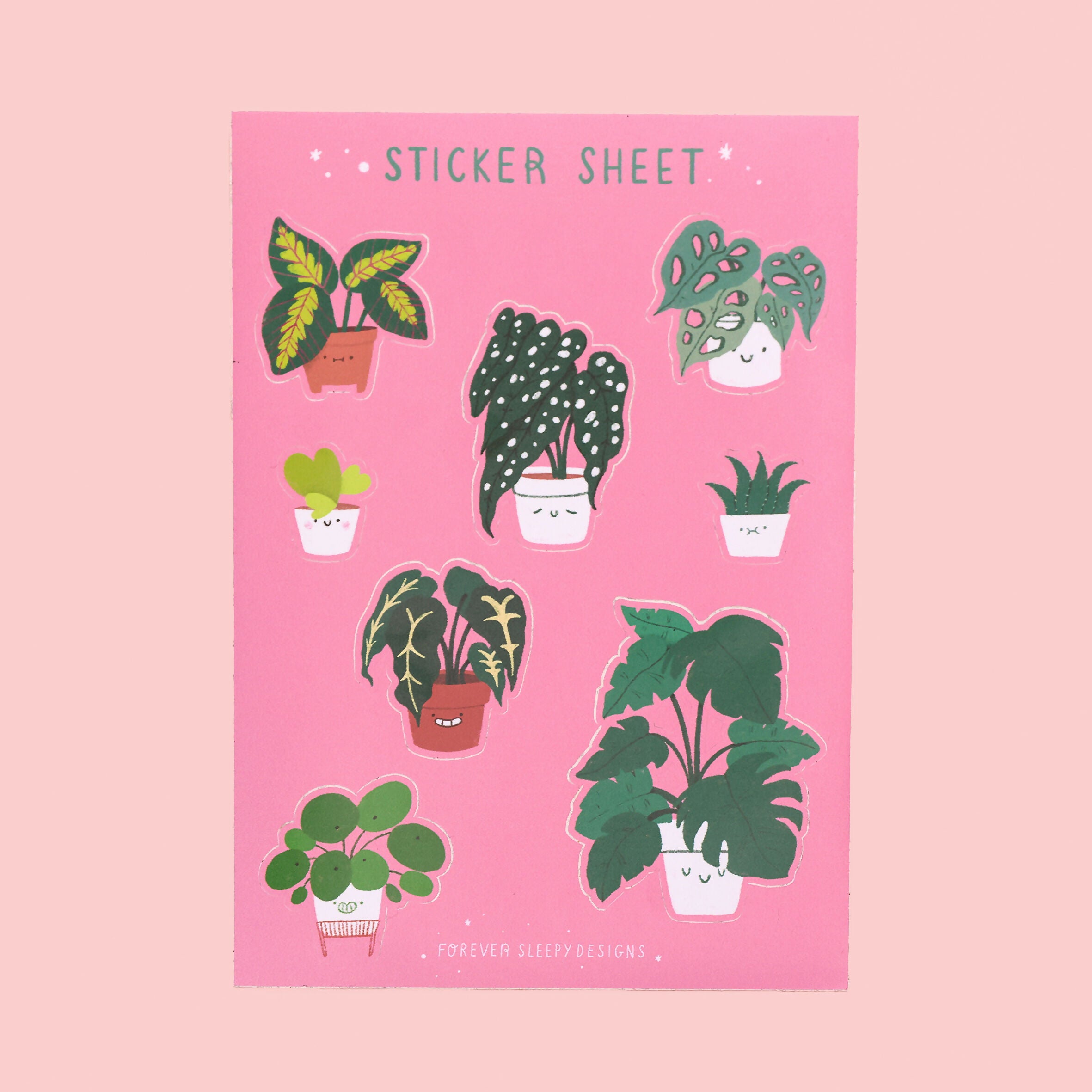 House Plants 1 - Sticker Sheet