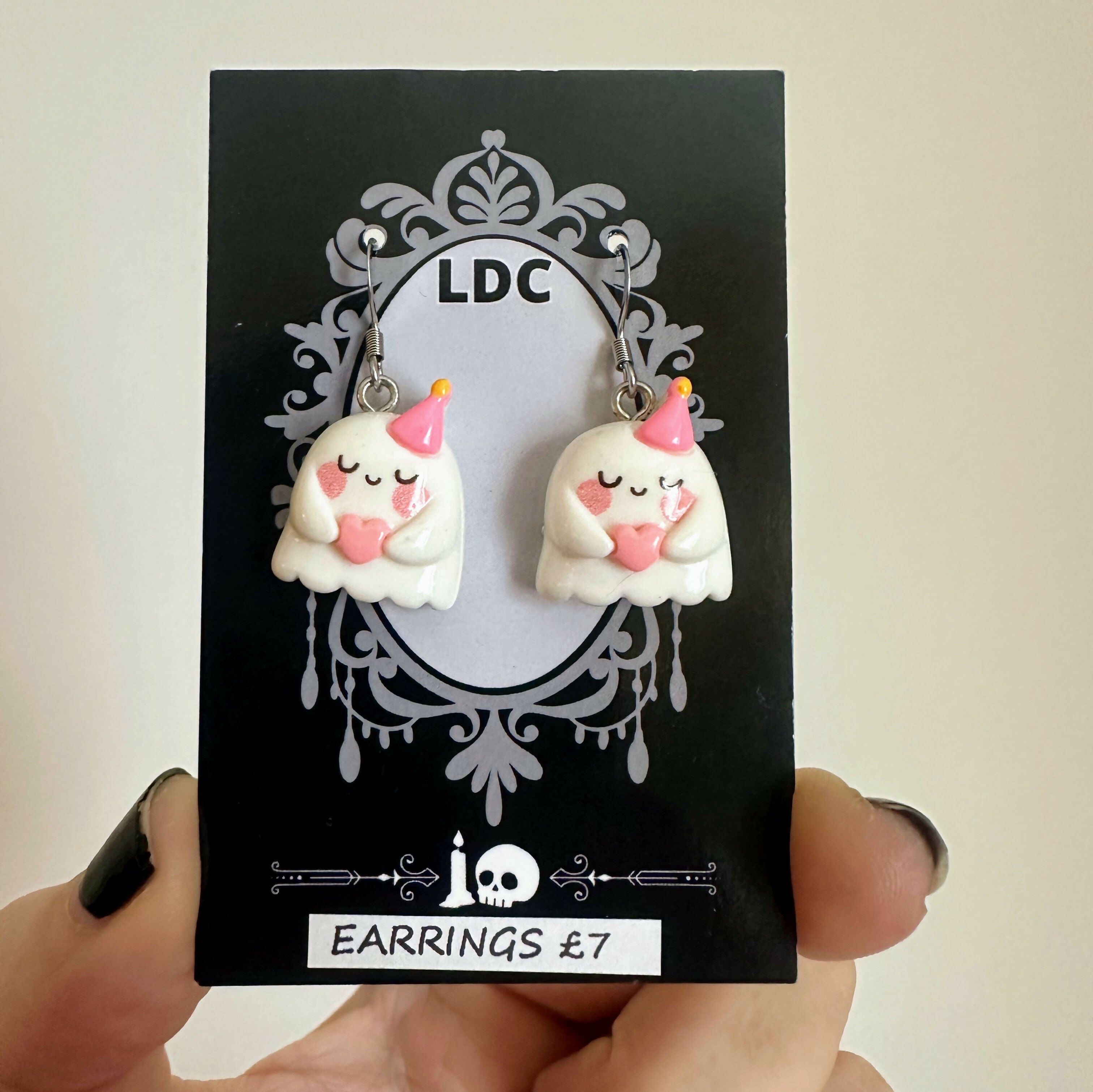 Party Ghost Earrings