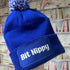 Bit Nippy Cuffed Rectangular Patch Bobble Hat