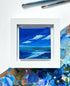 Melody of Clouds - Framed Original Mini Painting