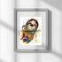 HAPPY 'JUST HANGING' SLOTH, PART OF THE 'ANIMAL ART COLLECTION'