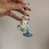 Blue Bunny Felt Keyring 2