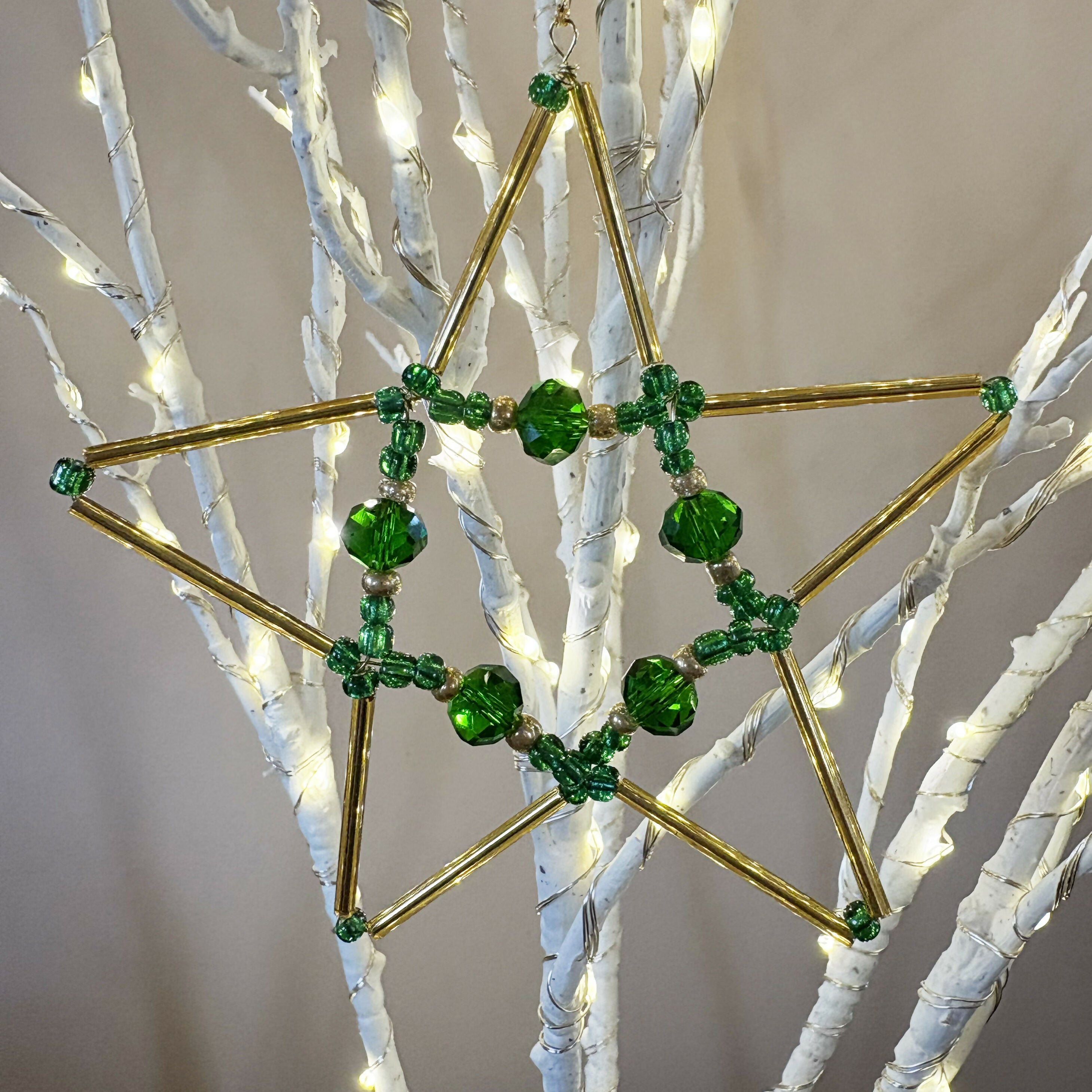 Beaded Star Decoration Kit