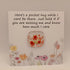 Fused Glass Pocket Hug Card