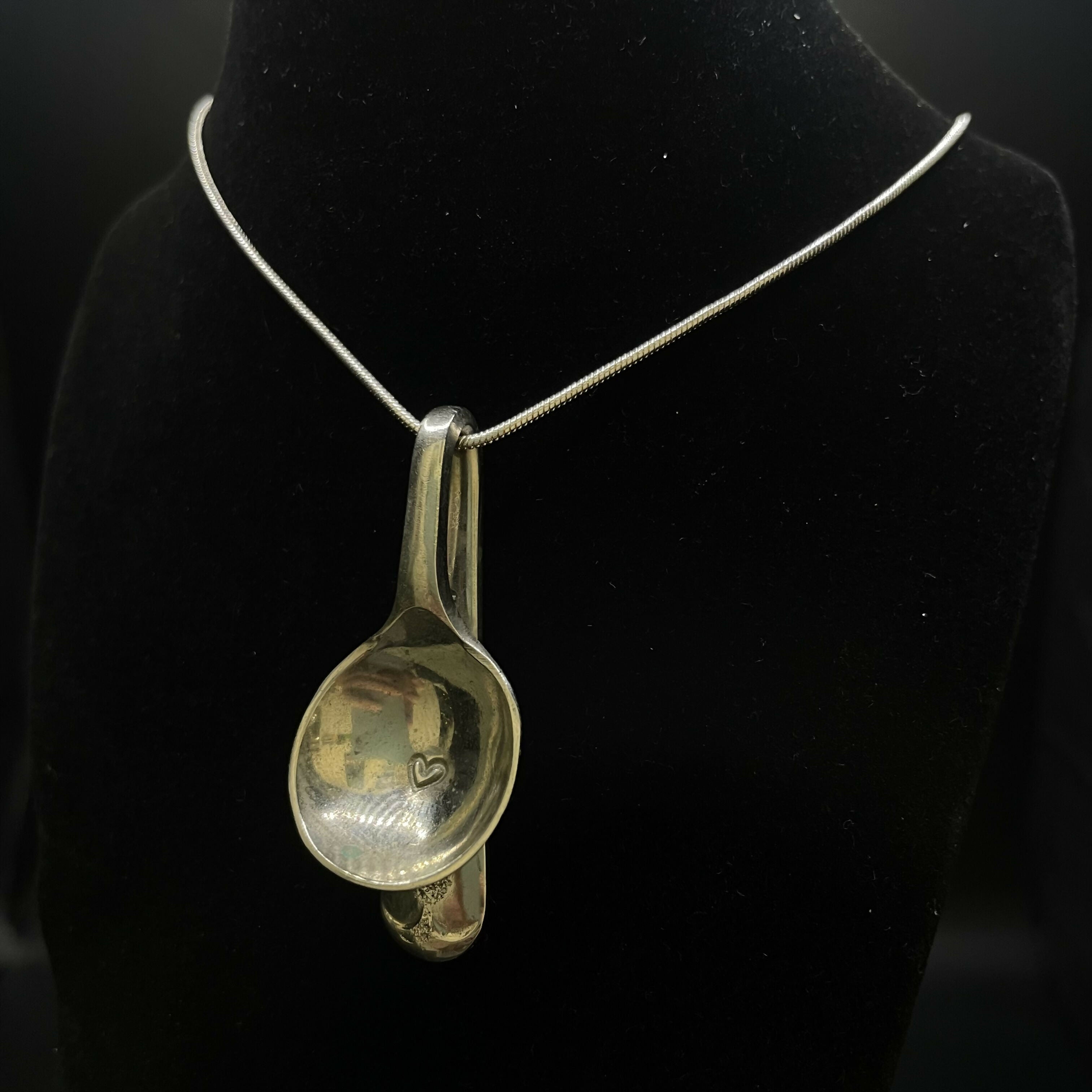 Silver Plated Cutlery Necklaces