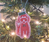 Gingerbread Golden Doodle Wooden Christmas Decoration