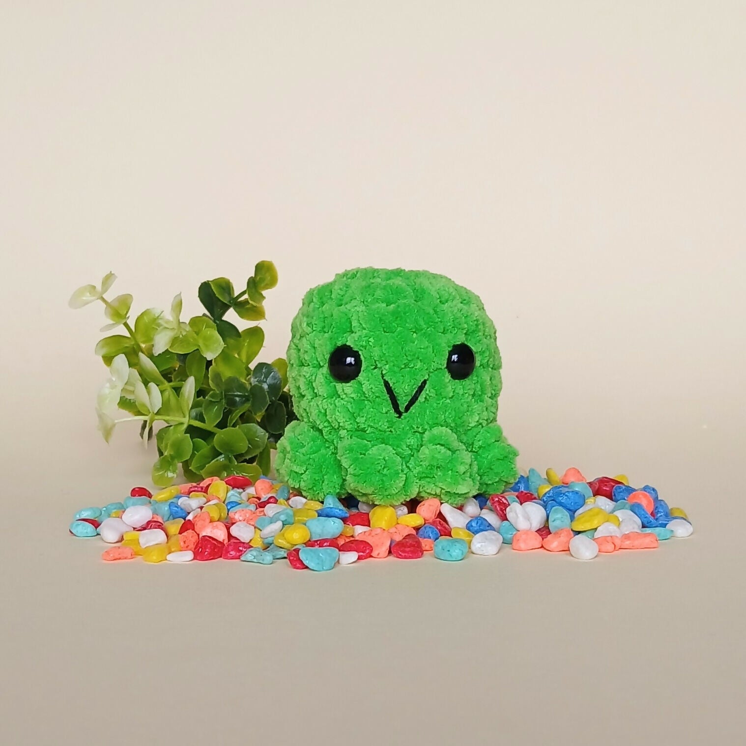 Baby Octopus | Bright and Colourful Handmade Toy | Art & Soul