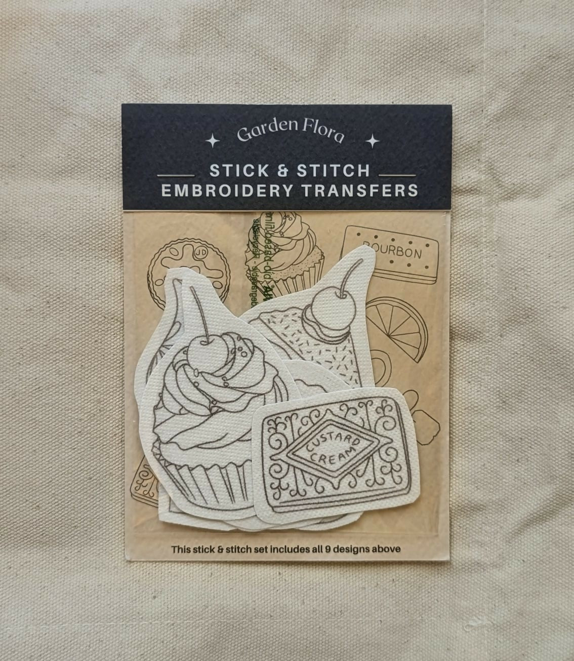 Afternoon Tea Stick & Stitch Embroidery Designs