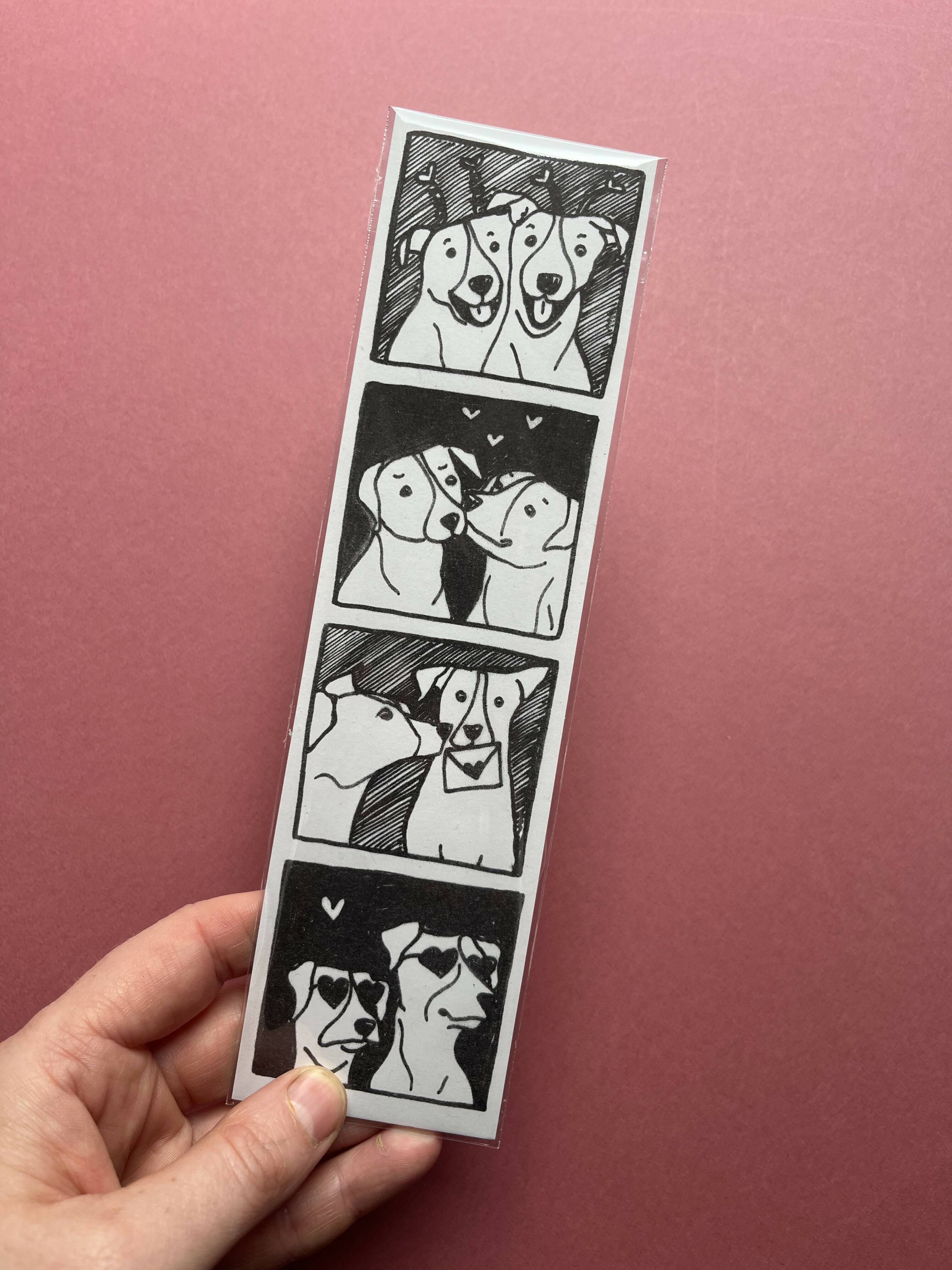 Photobooth Print - Two Dogs