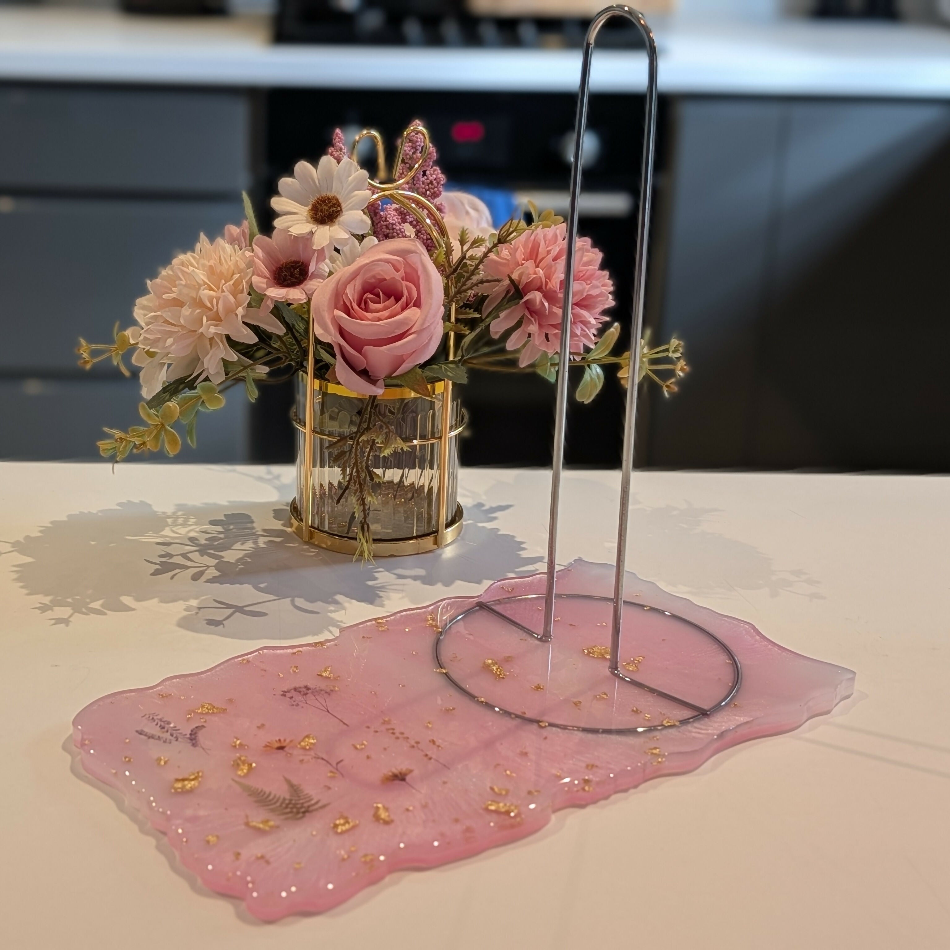 UNIQUE MULTICOLOUR HANDMADE KITCHEN TOWEL HOLDER