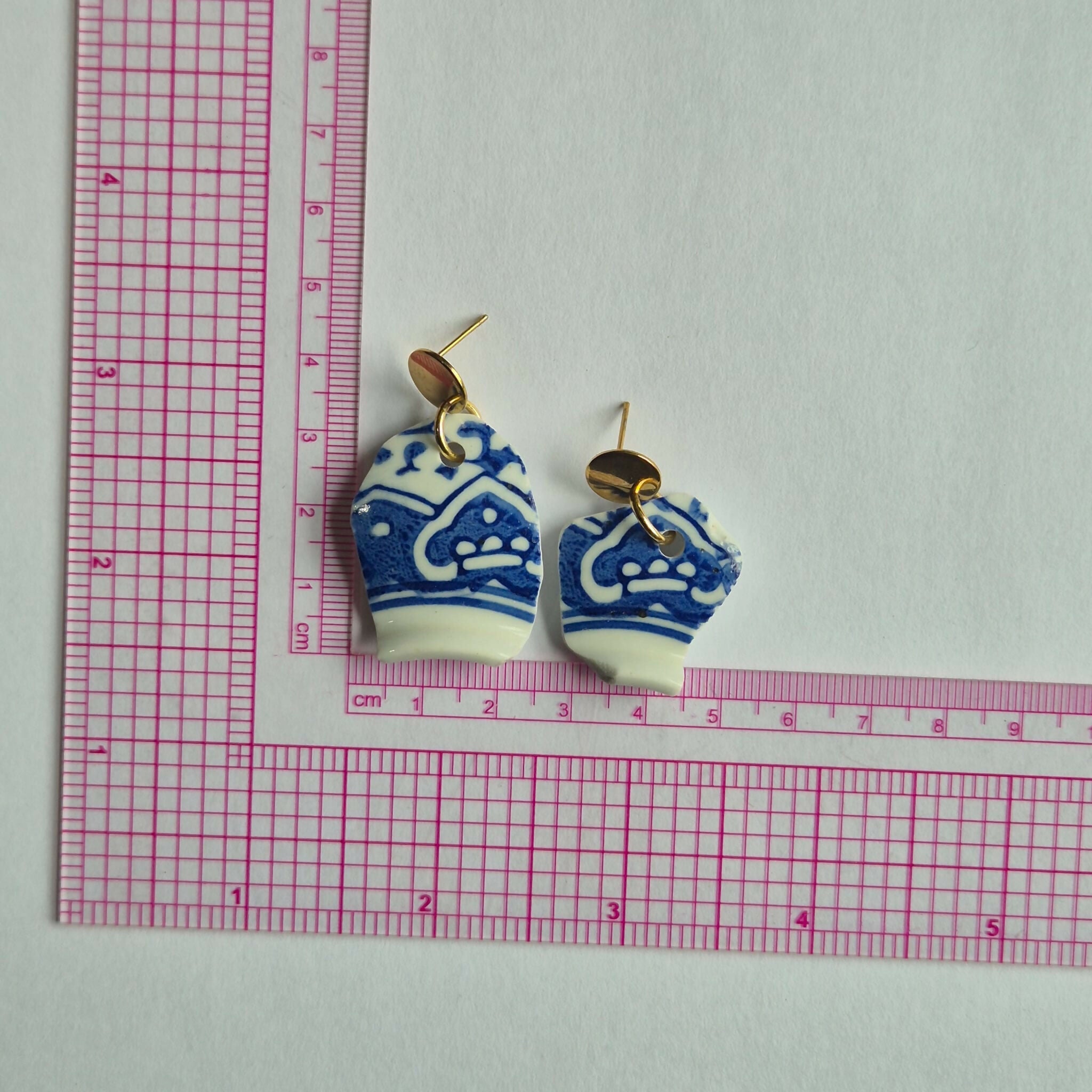 Recycled Ceramic Earring