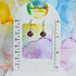Handmade Purple Or Emerald And Gold Leaf Resin Charms On Golden Huggie Hoops