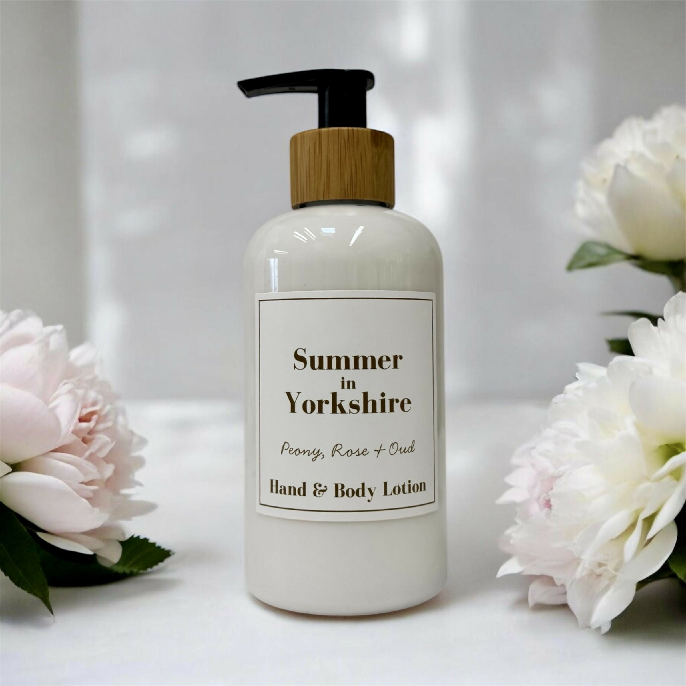 Summer in Yorkshire - Peony, Rose and Oud Hand Lotion 250ml