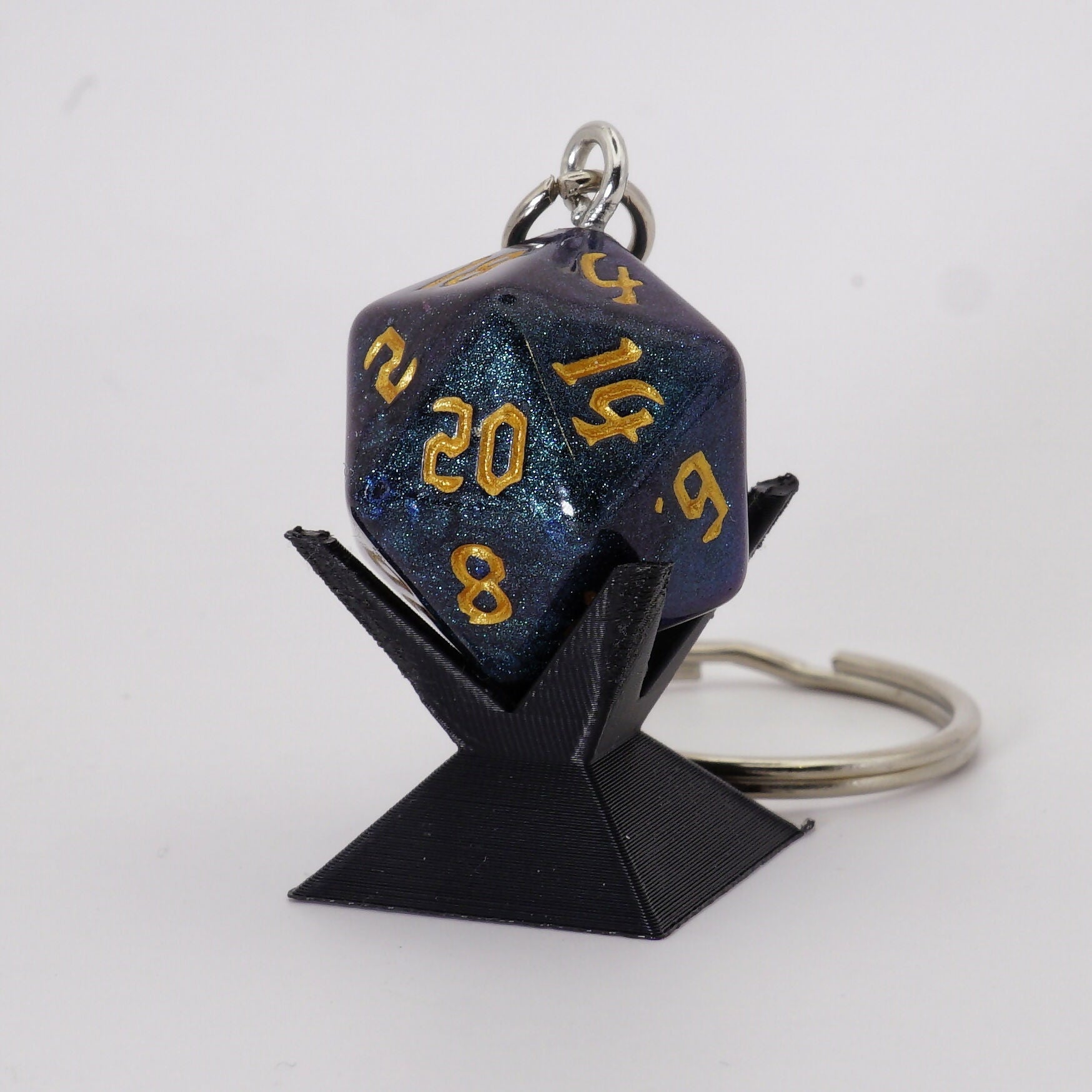 Solid Dice Keychains