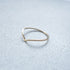14-Karat Gold Filled Chevron Ring