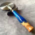 Hand Crafted Large Pizza Cutter with Mallee Burr and Resin Handle