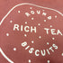 Rich Tea Biscuit Thick Organic Cotton Tote Bag