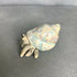 Ceramic Hermit Crab Sculpture