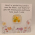 Fused Glass Pocket Hug Card