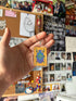 Pixel Spring Dumbledore Beetle Keyring