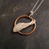 Handmade Real Helicopter Seed Silver Copper Necklace