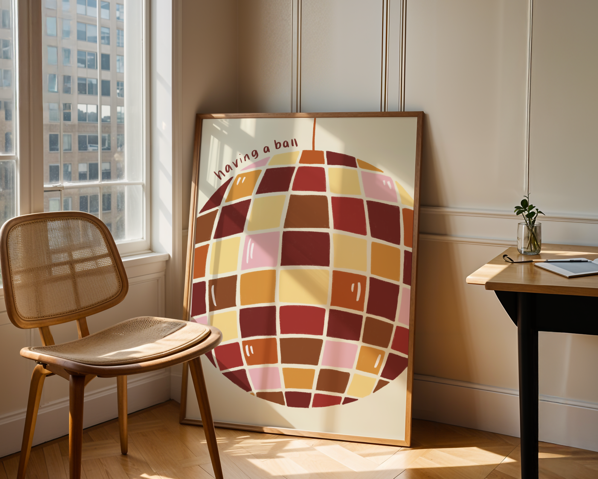 Having a Ball Print