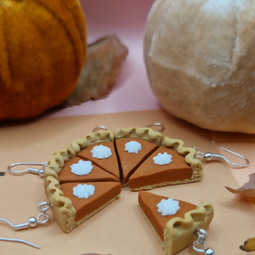 Pumpkin Pie Earrings