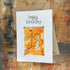 Abstract Sparkle 18th Birthday Card in Yellow