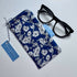 Glasses Case - Navy Floral