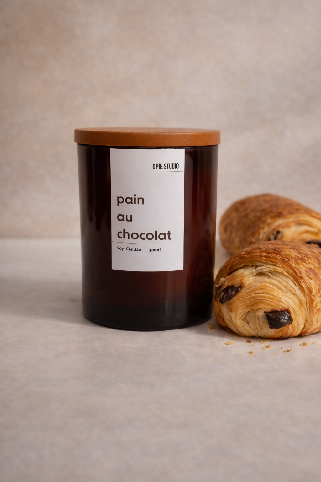 Pain Au Chocolat Candle - Opie Studio
