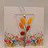 Fused Glass Flower Card