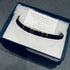 Japanese Tila Glass Bead Bracelet - Matte Black & Gold